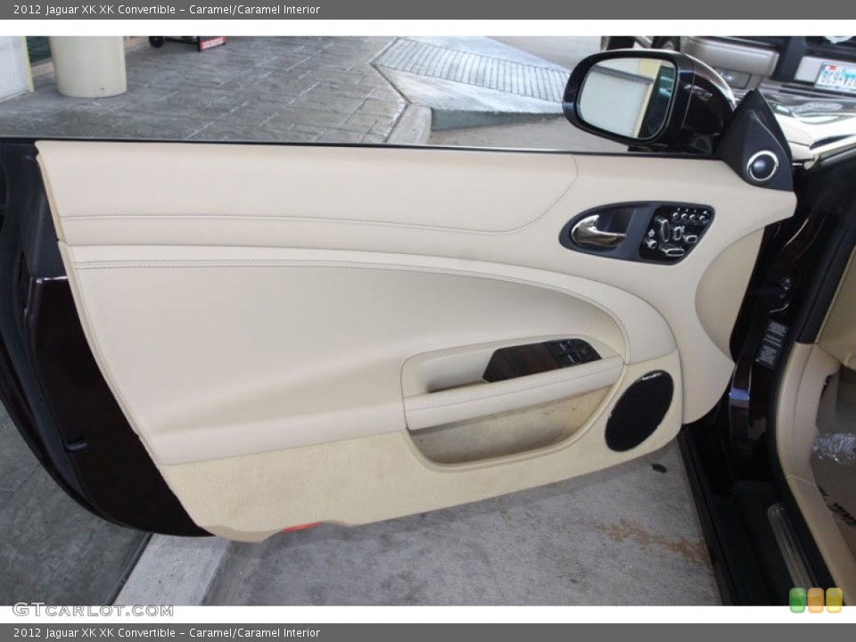 Caramel/Caramel Interior Door Panel for the 2012 Jaguar XK XK Convertible #56060897