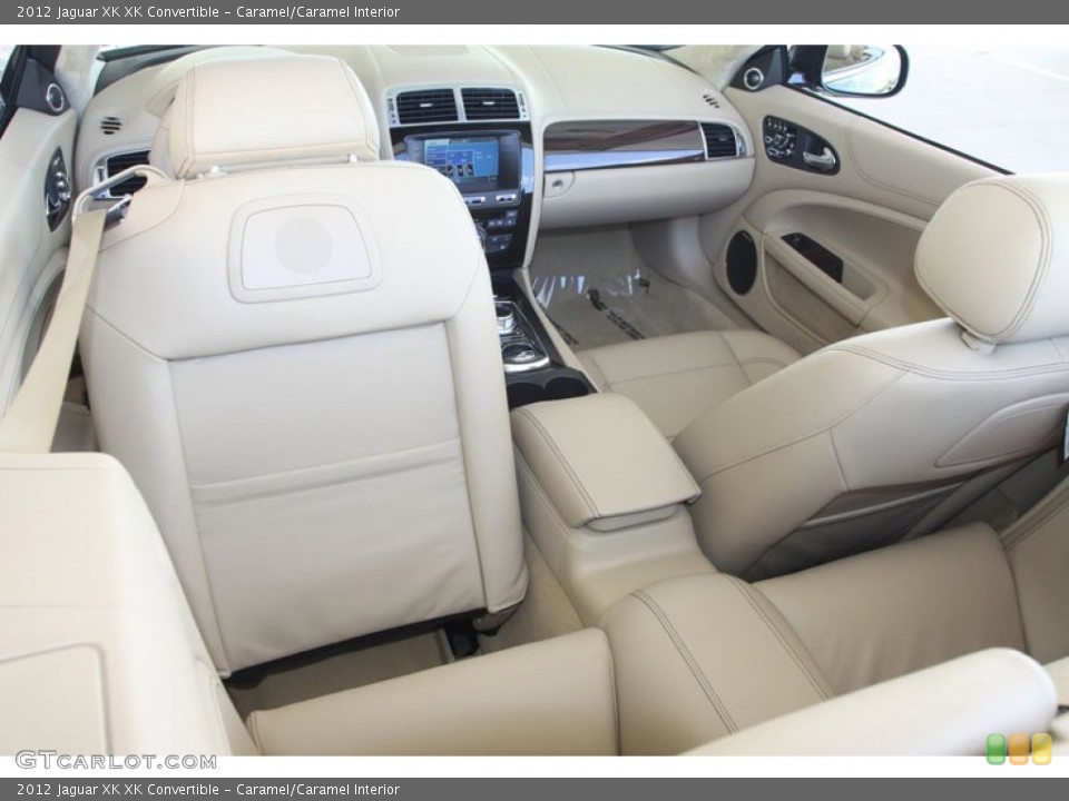 Caramel/Caramel Interior Photo for the 2012 Jaguar XK XK Convertible #56060906