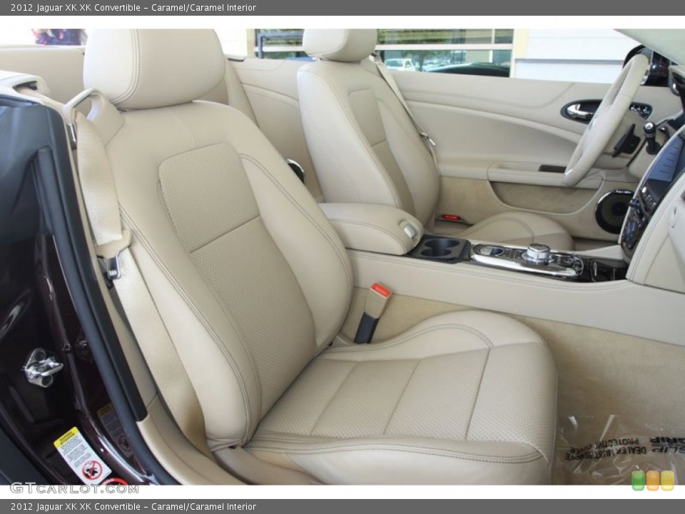 Caramel/Caramel Interior Photo for the 2012 Jaguar XK XK Convertible #56060926