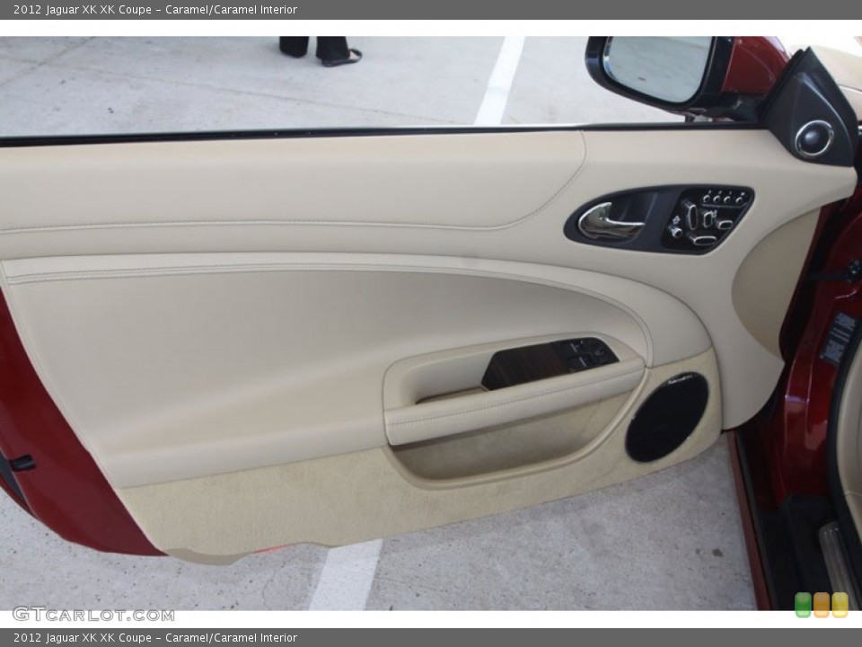Caramel/Caramel Interior Door Panel for the 2012 Jaguar XK XK Coupe #56061088