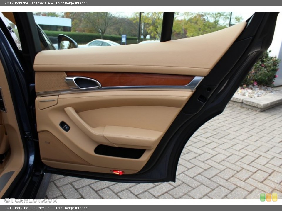Luxor Beige Interior Door Panel for the 2012 Porsche Panamera 4 #56061272