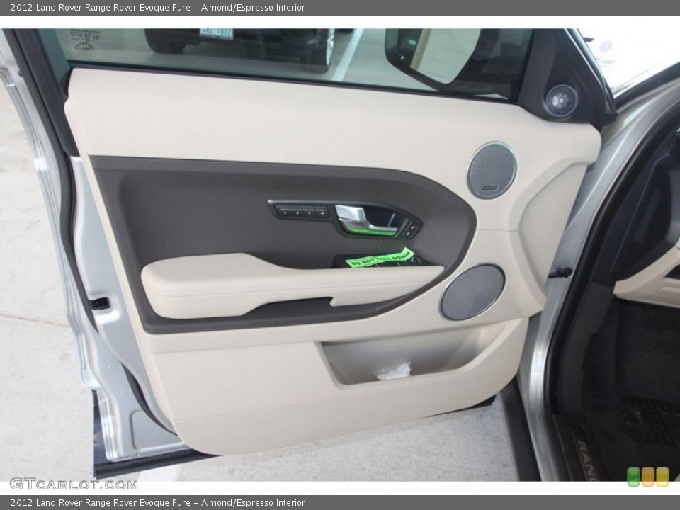 Almond/Espresso Interior Door Panel for the 2012 Land Rover Range Rover Evoque Pure #56061344