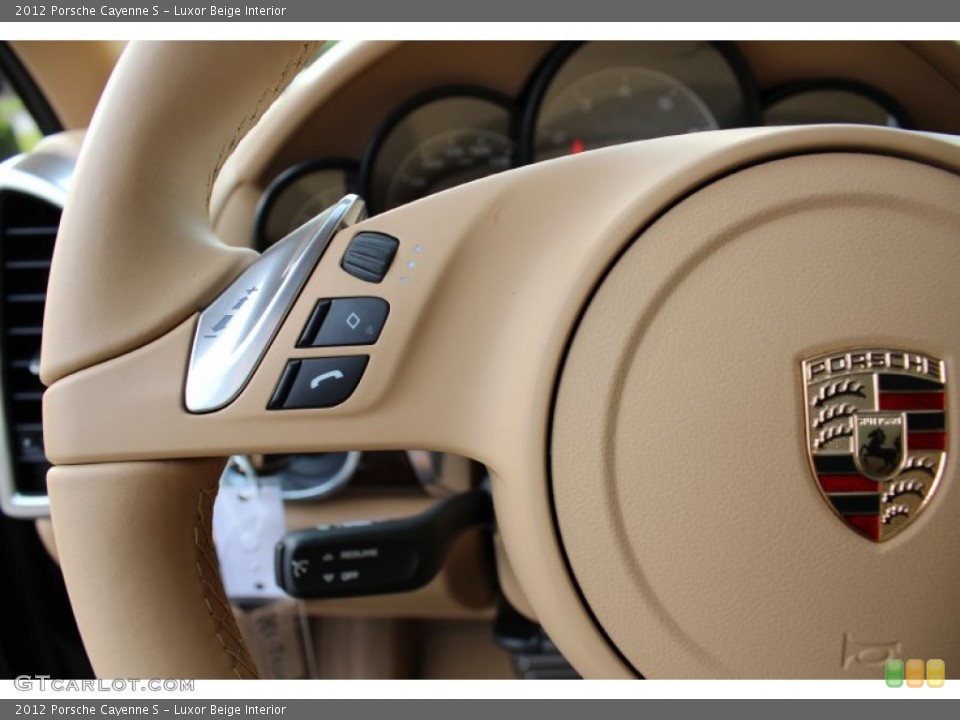 Luxor Beige Interior Transmission for the 2012 Porsche Cayenne S #56061497