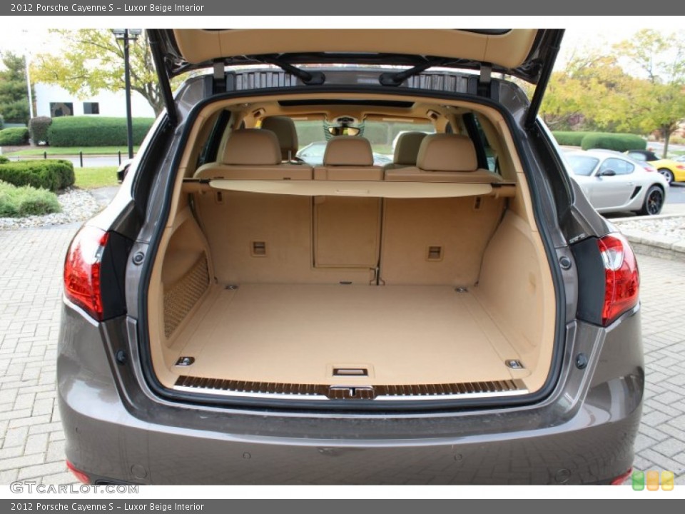 Luxor Beige Interior Trunk for the 2012 Porsche Cayenne S #56061548