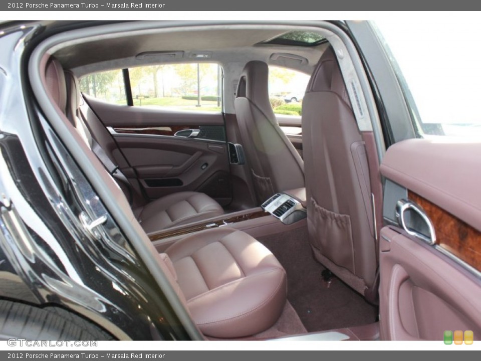 Marsala Red Interior Photo for the 2012 Porsche Panamera Turbo #56061854