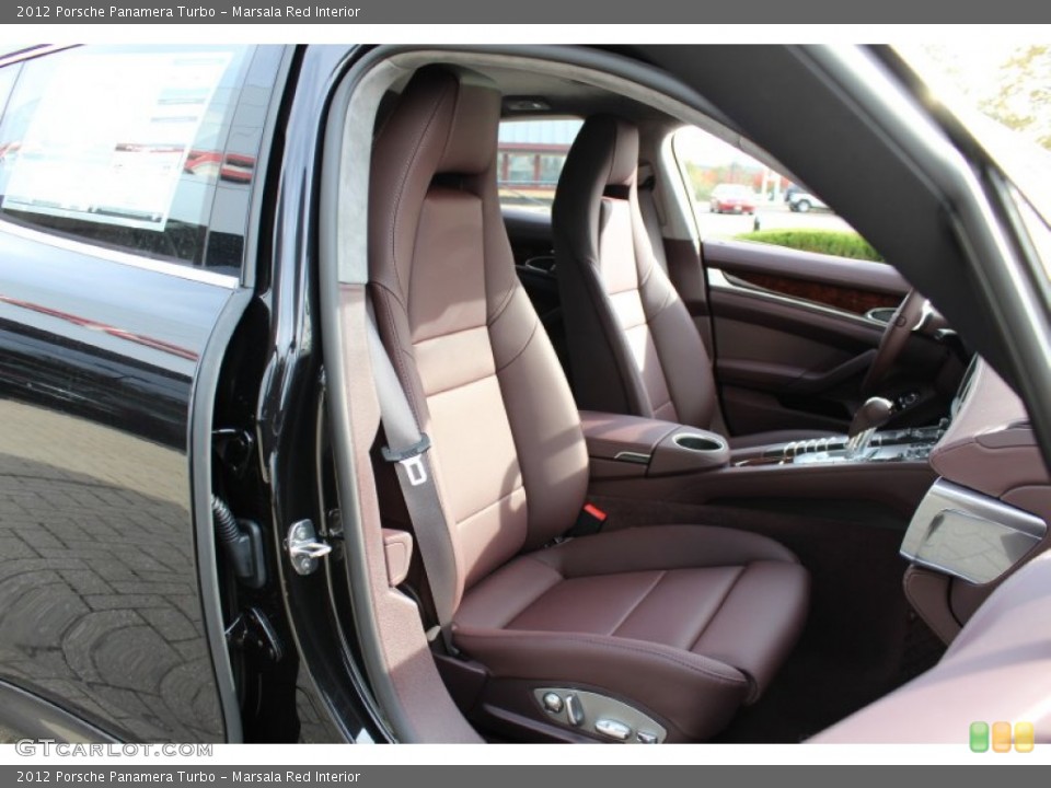 Marsala Red Interior Photo for the 2012 Porsche Panamera Turbo #56061890