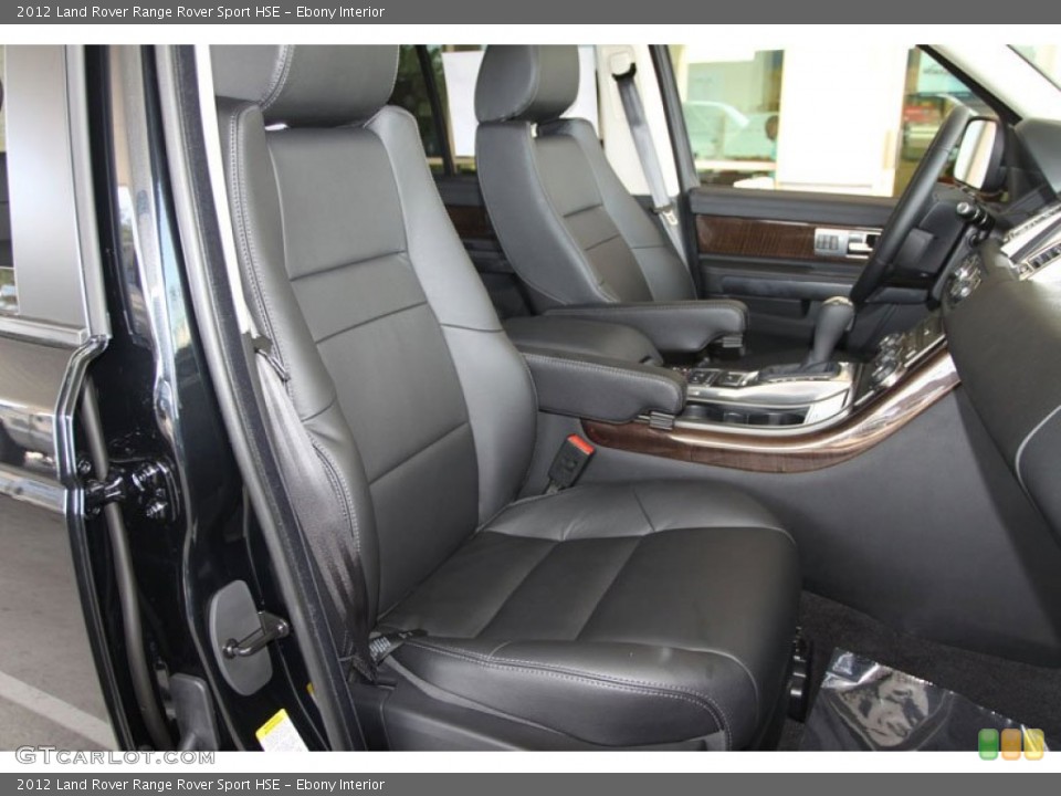 Ebony Interior Photo for the 2012 Land Rover Range Rover Sport HSE #56061908