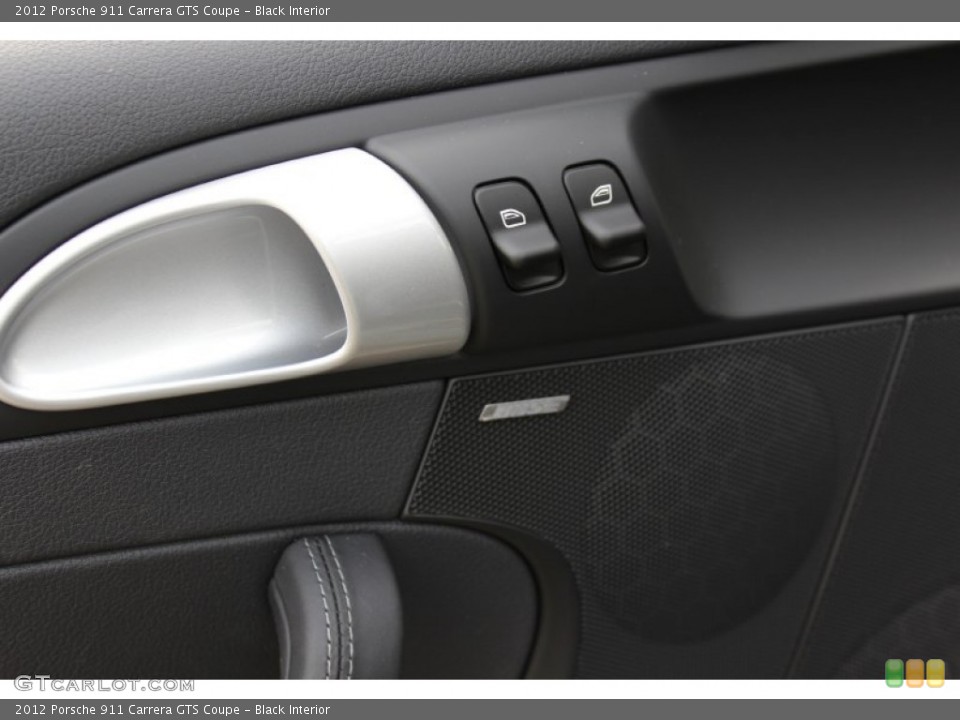 Black Interior Controls for the 2012 Porsche 911 Carrera GTS Coupe #56062310