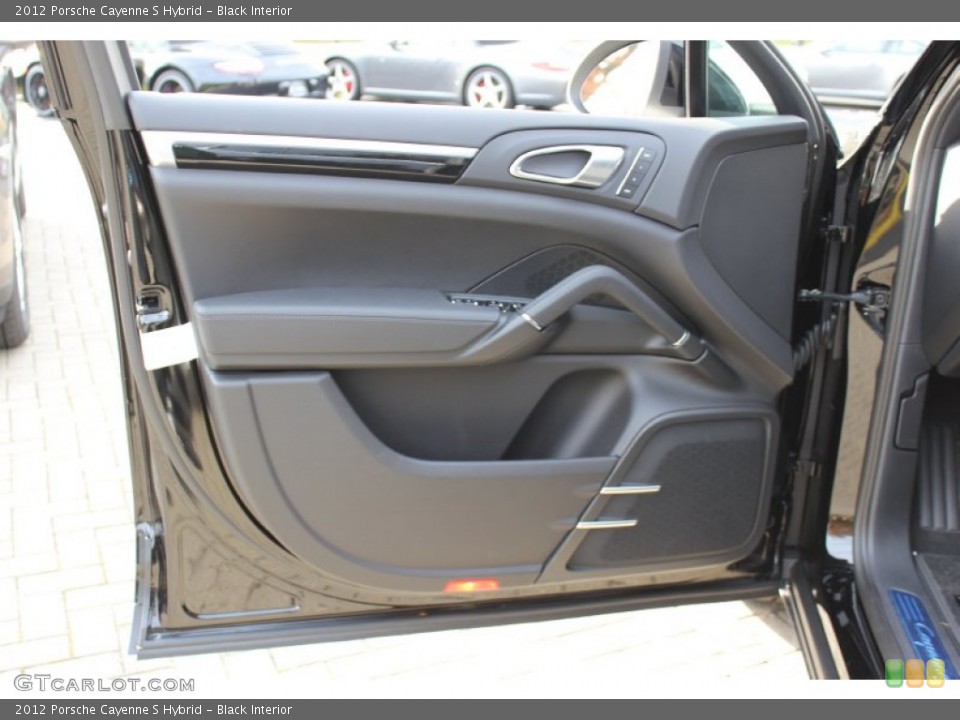 Black Interior Door Panel for the 2012 Porsche Cayenne S Hybrid #56062614