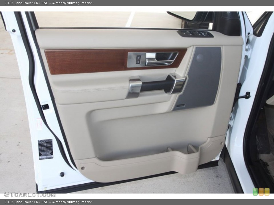 Almond/Nutmeg Interior Door Panel for the 2012 Land Rover LR4 HSE #56062628