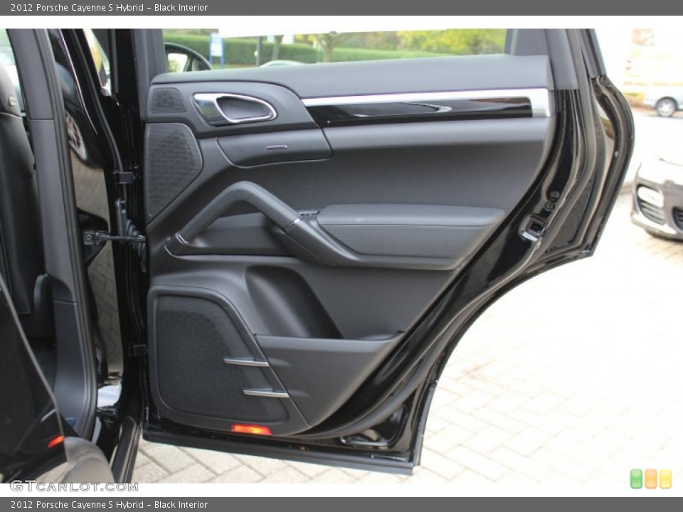 Black Interior Door Panel for the 2012 Porsche Cayenne S Hybrid #56062748