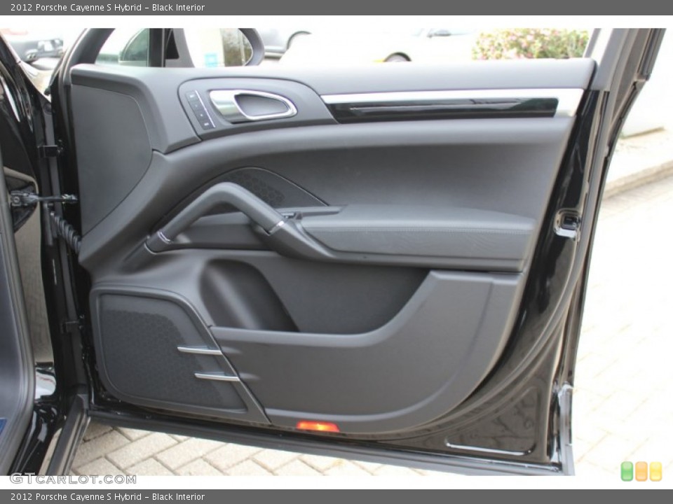 Black Interior Door Panel for the 2012 Porsche Cayenne S Hybrid #56062766