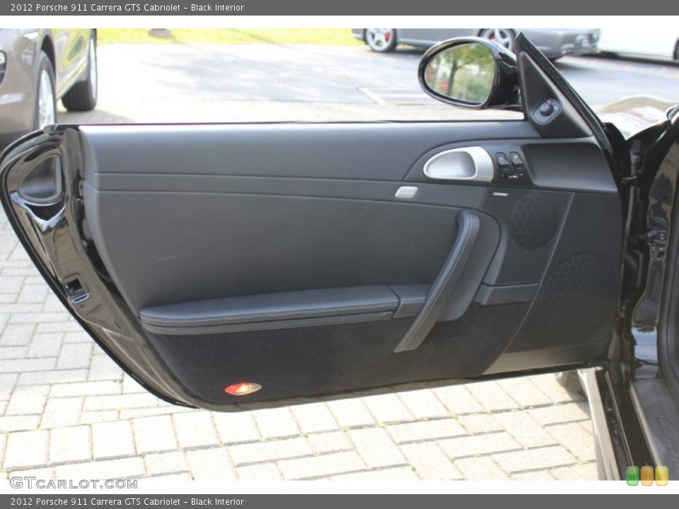 Black Interior Door Panel for the 2012 Porsche 911 Carrera GTS Cabriolet #56062928