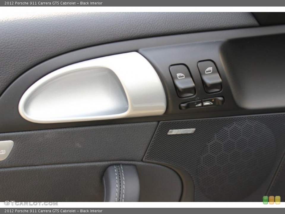Black Interior Controls for the 2012 Porsche 911 Carrera GTS Cabriolet #56062937