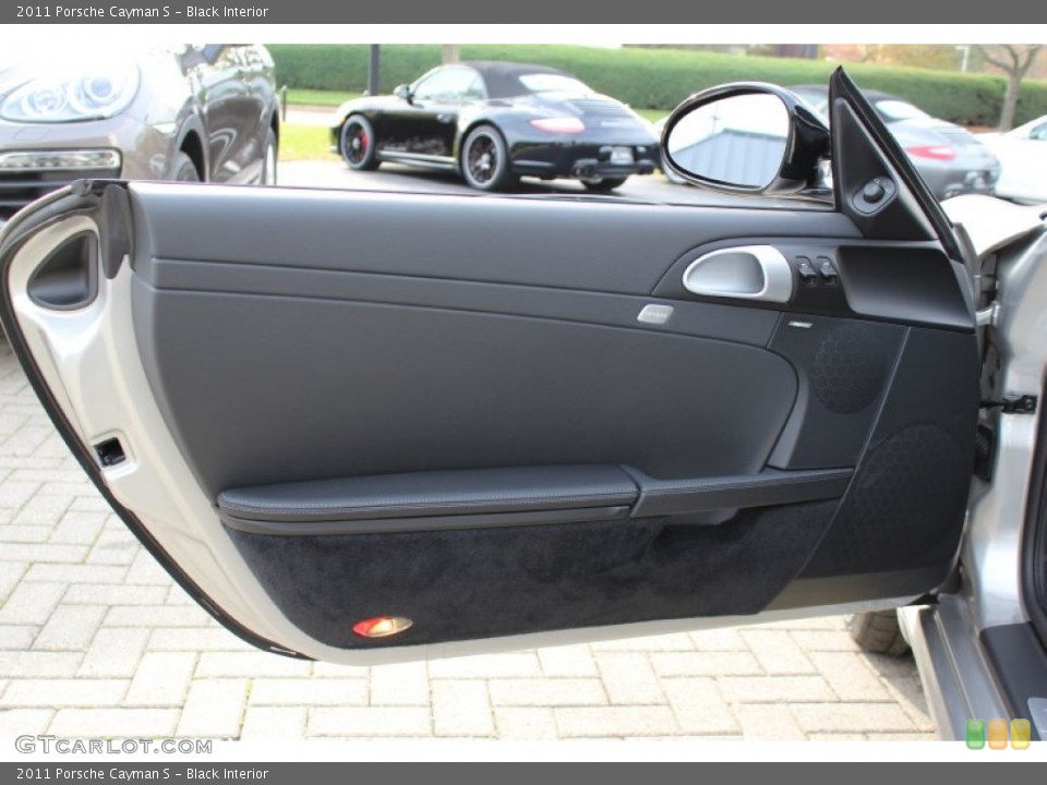 Black Interior Door Panel for the 2011 Porsche Cayman S #56063207