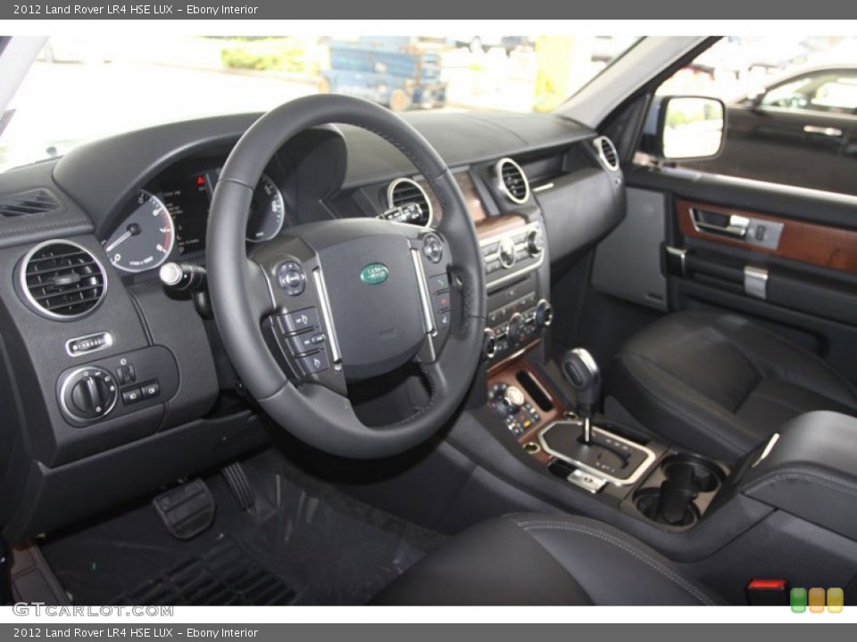 Ebony Interior Photo for the 2012 Land Rover LR4 HSE LUX #56063528
