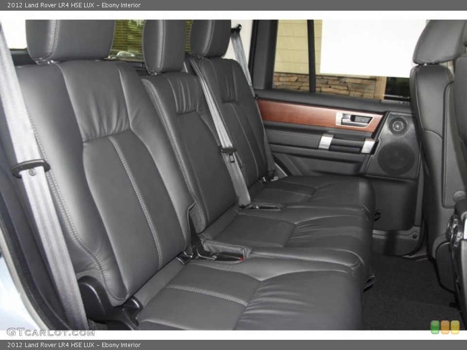 Ebony Interior Photo for the 2012 Land Rover LR4 HSE LUX #56063546