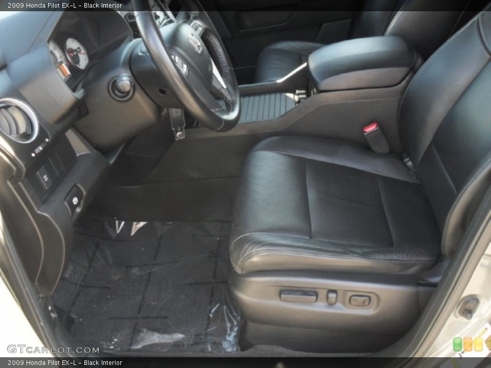 Black Interior Photo for the 2009 Honda Pilot EX-L #56064116