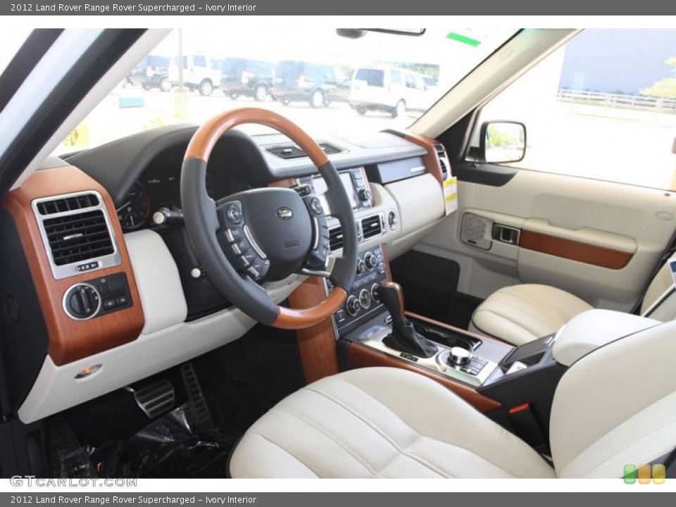 Ivory Interior Photo for the 2012 Land Rover Range Rover Supercharged #56064791