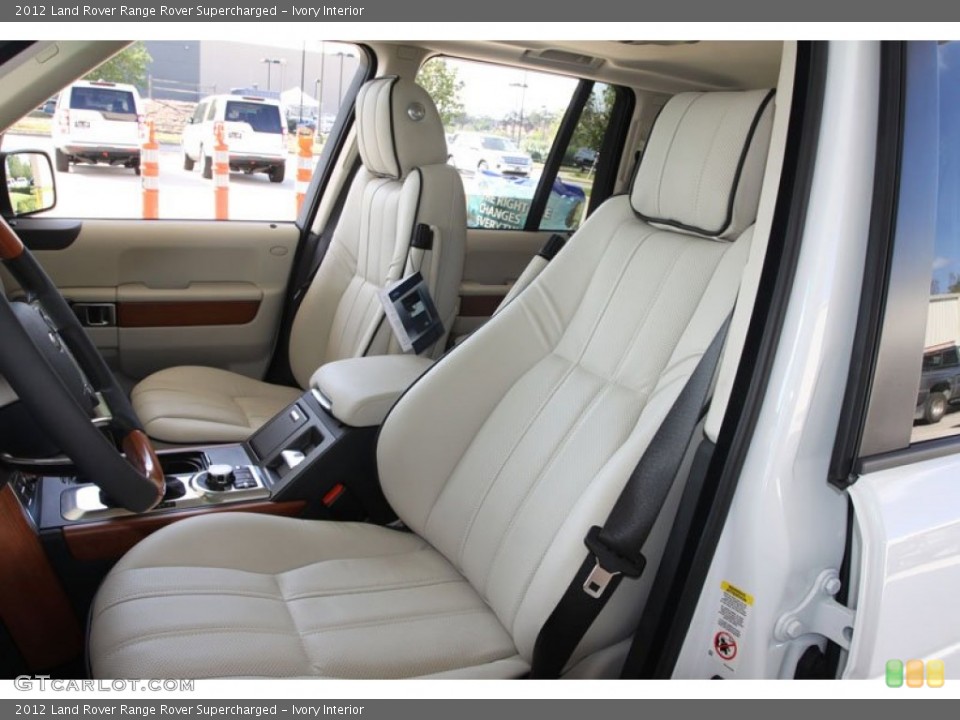Ivory Interior Photo for the 2012 Land Rover Range Rover Supercharged #56064800