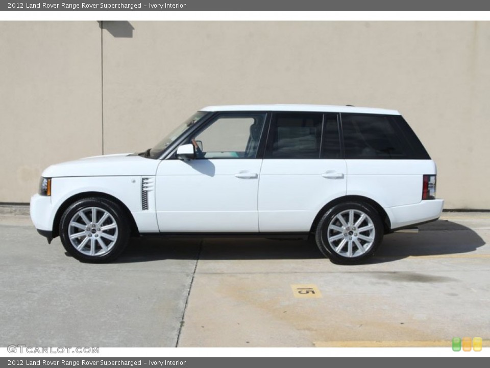 Ivory Interior Photo for the 2012 Land Rover Range Rover Supercharged #56064824