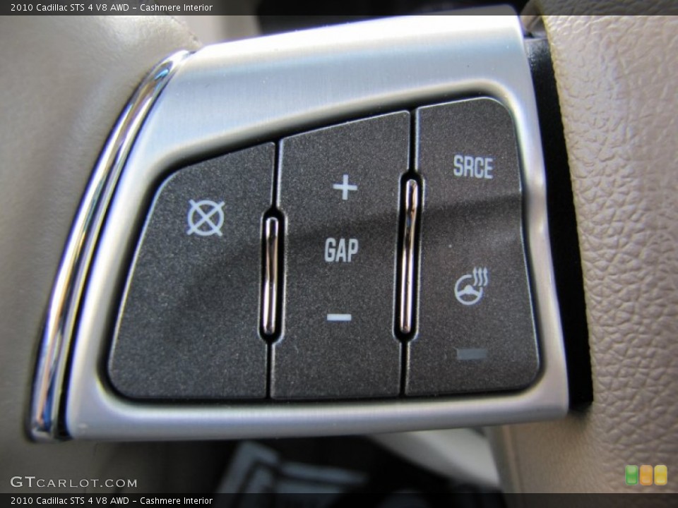 Cashmere Interior Controls for the 2010 Cadillac STS 4 V8 AWD #56065370