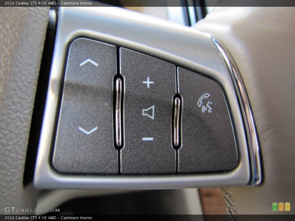 Cashmere Interior Controls for the 2010 Cadillac STS 4 V8 AWD #56065382