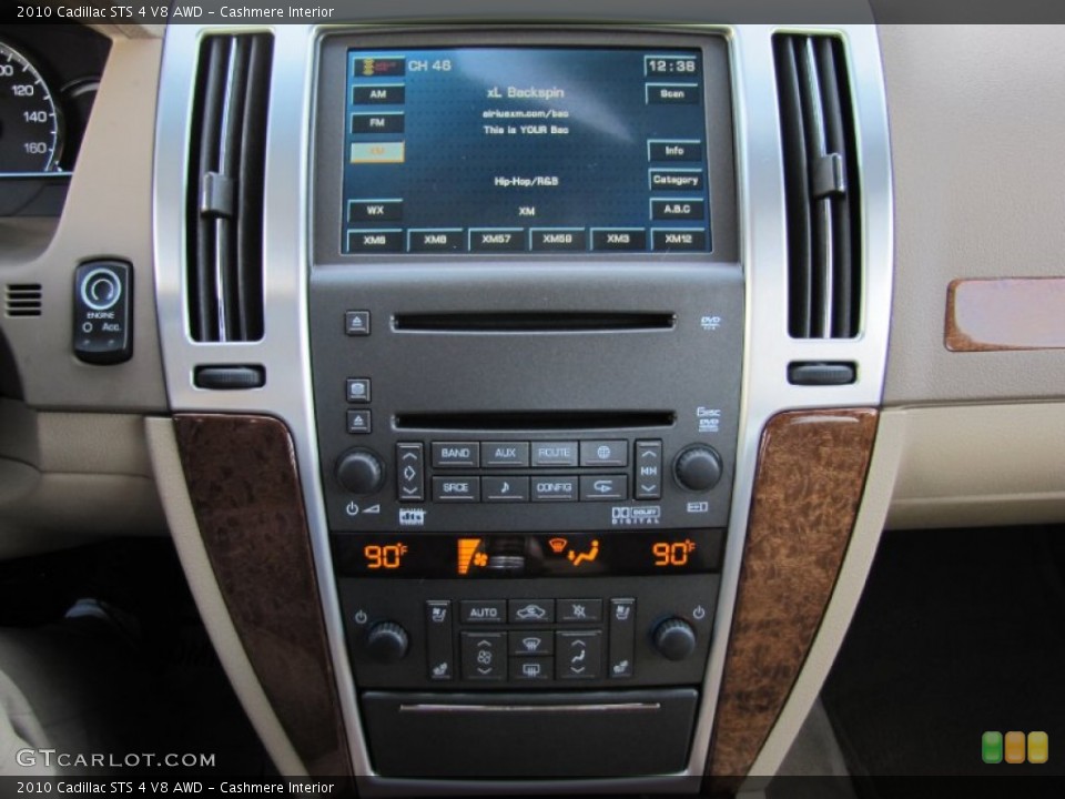 Cashmere Interior Controls for the 2010 Cadillac STS 4 V8 AWD #56065433