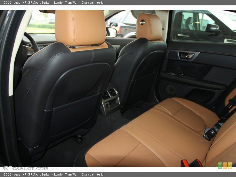 London Tan/Warm Charcoal Interior Photo for the 2011 Jaguar XF XFR Sport Sedan #56065463