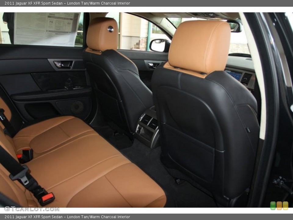 London Tan/Warm Charcoal Interior Photo for the 2011 Jaguar XF XFR Sport Sedan #56065469