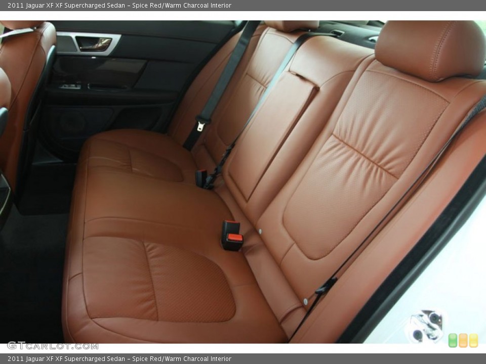 Spice Red/Warm Charcoal Interior Photo for the 2011 Jaguar XF XF Supercharged Sedan #56065628