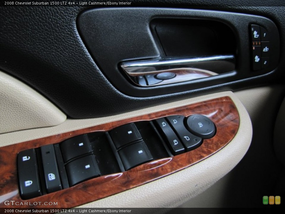 Light Cashmere/Ebony Interior Controls for the 2008 Chevrolet Suburban 1500 LTZ 4x4 #56065724