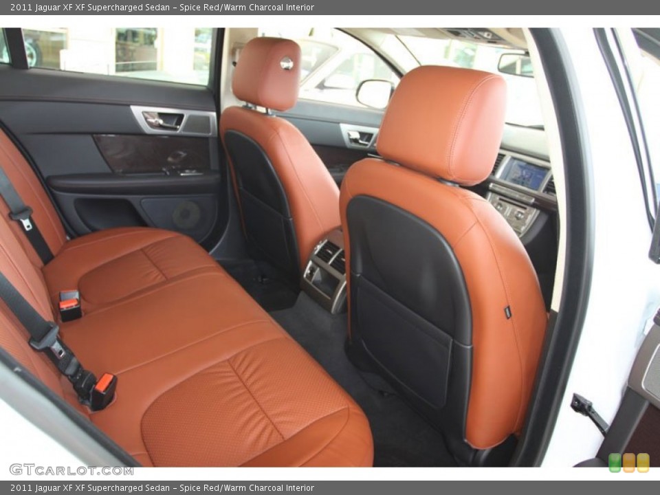 Spice Red/Warm Charcoal Interior Photo for the 2011 Jaguar XF XF Supercharged Sedan #56065730