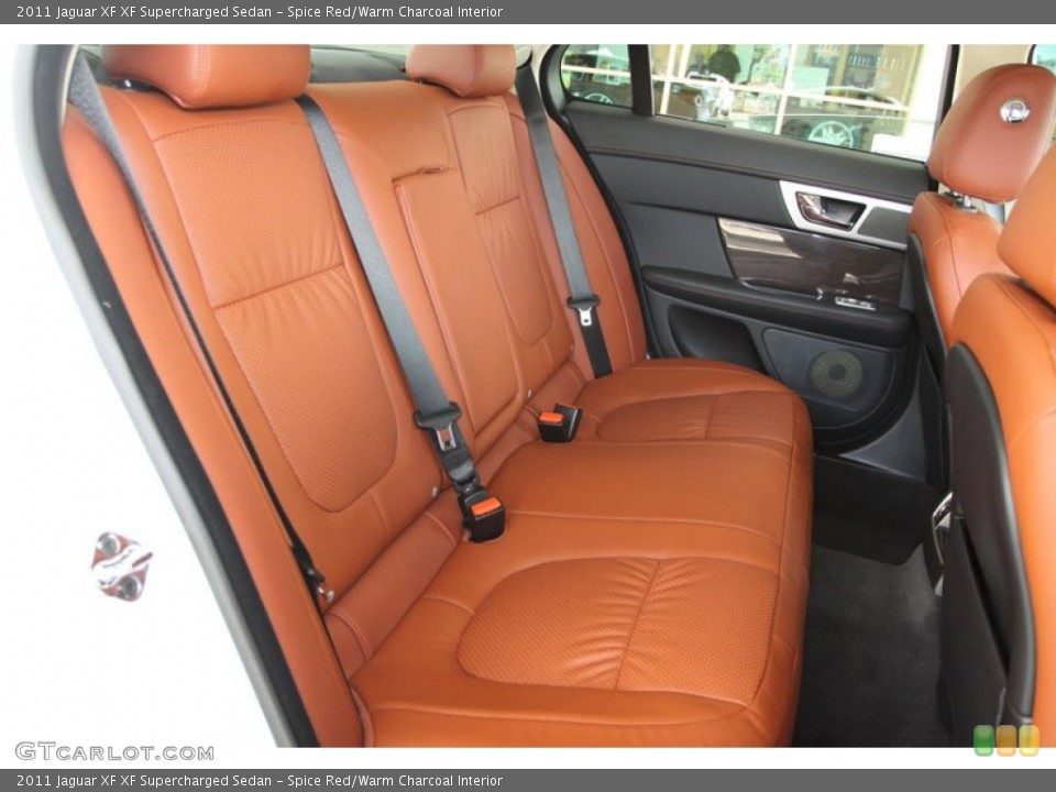 Spice Red/Warm Charcoal Interior Photo for the 2011 Jaguar XF XF Supercharged Sedan #56065736