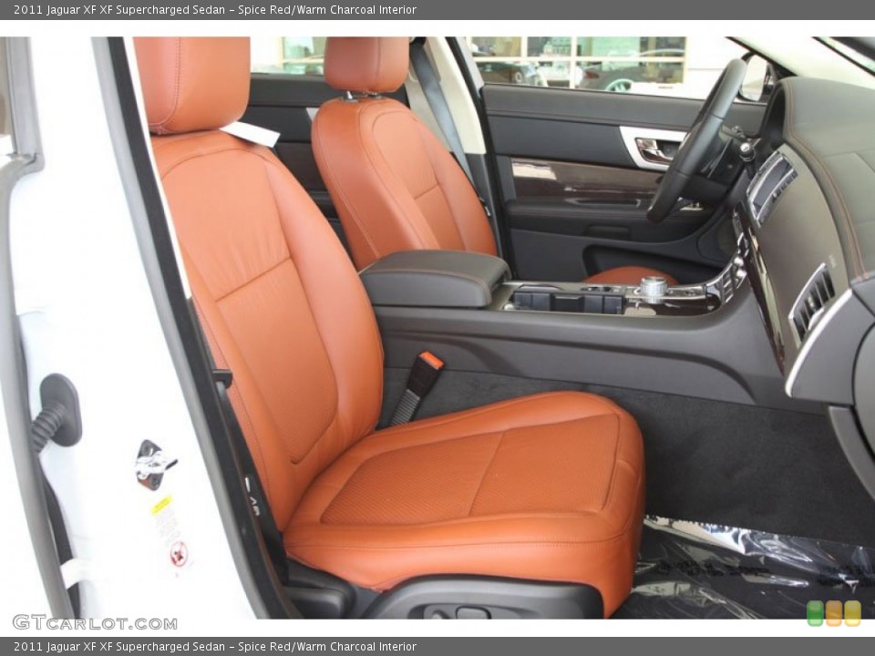 Spice Red/Warm Charcoal Interior Photo for the 2011 Jaguar XF XF Supercharged Sedan #56065742