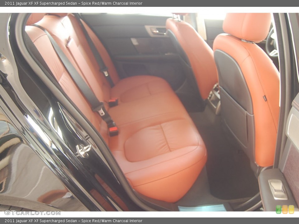 Spice Red/Warm Charcoal Interior Photo for the 2011 Jaguar XF XF Supercharged Sedan #56066356