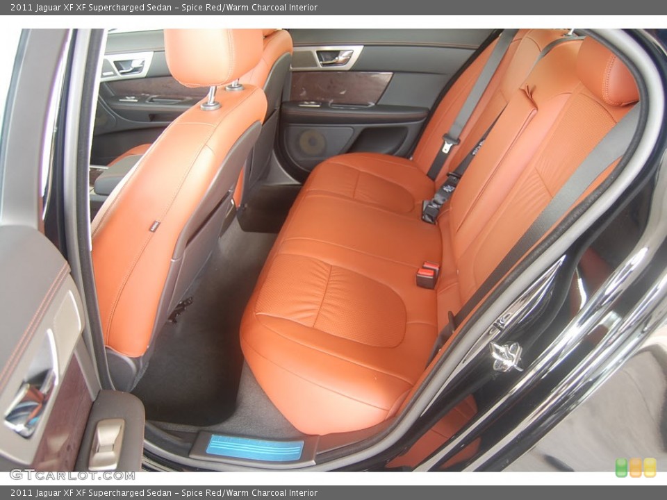 Spice Red/Warm Charcoal Interior Photo for the 2011 Jaguar XF XF Supercharged Sedan #56066369