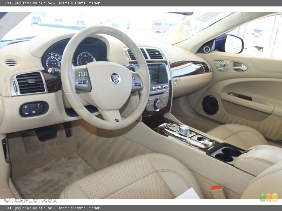 Caramel/Caramel Interior Prime Interior for the 2011 Jaguar XK XKR Coupe #56066681