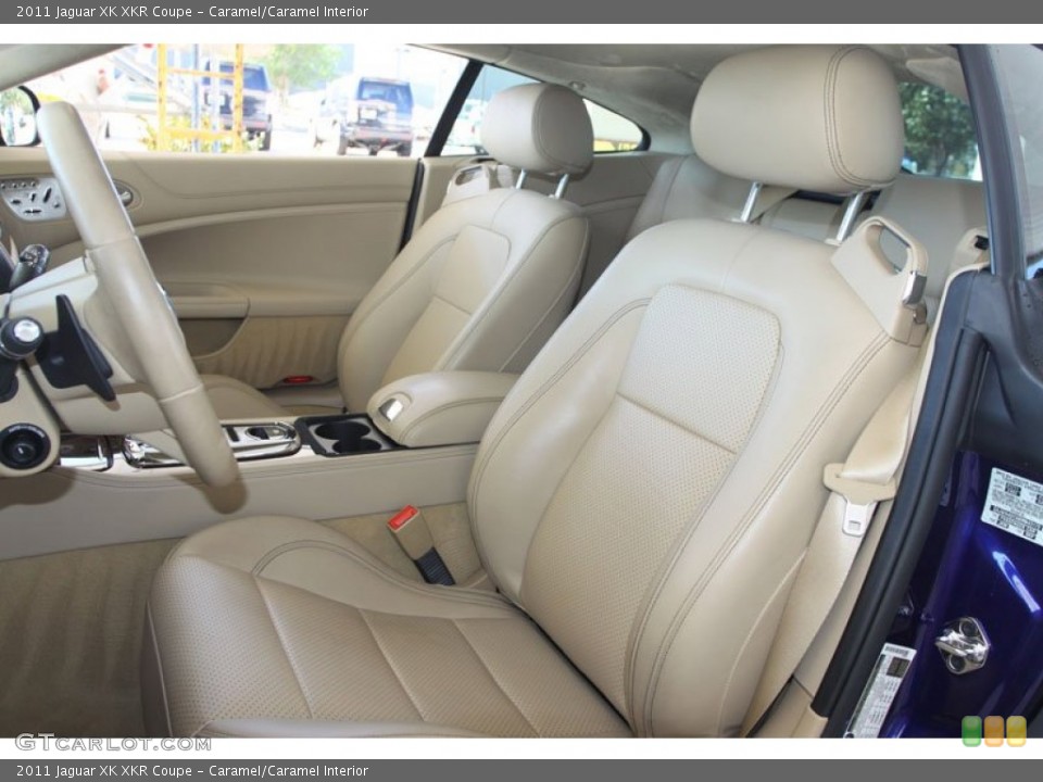Caramel/Caramel Interior Photo for the 2011 Jaguar XK XKR Coupe #56066690