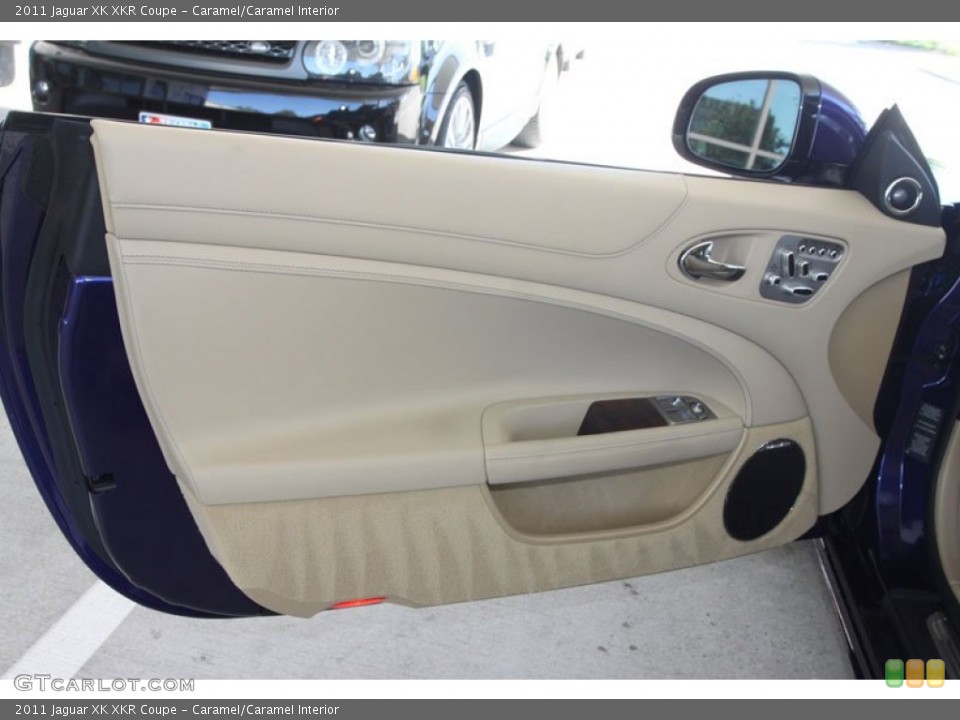 Caramel/Caramel Interior Door Panel for the 2011 Jaguar XK XKR Coupe #56066787