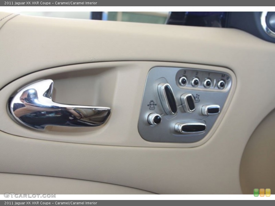 Caramel/Caramel Interior Controls for the 2011 Jaguar XK XKR Coupe #56066798
