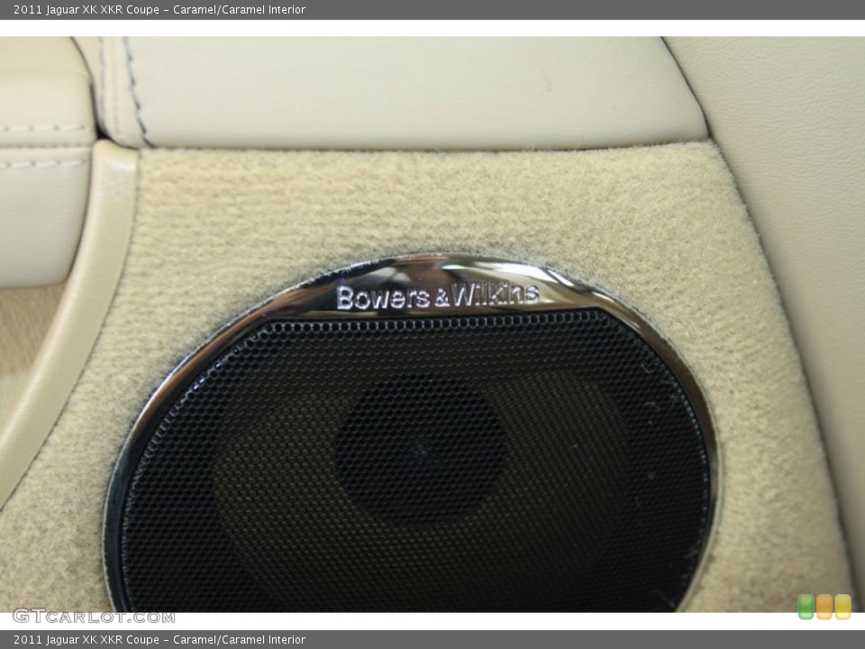 Caramel/Caramel Interior Audio System for the 2011 Jaguar XK XKR Coupe #56066822