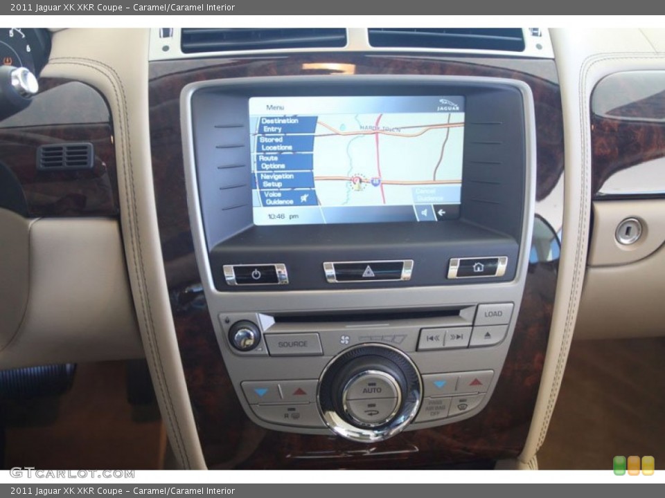 Caramel/Caramel Interior Controls for the 2011 Jaguar XK XKR Coupe #56066855