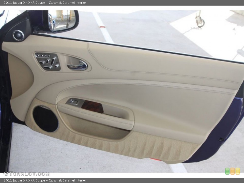 Caramel/Caramel Interior Door Panel for the 2011 Jaguar XK XKR Coupe #56066936