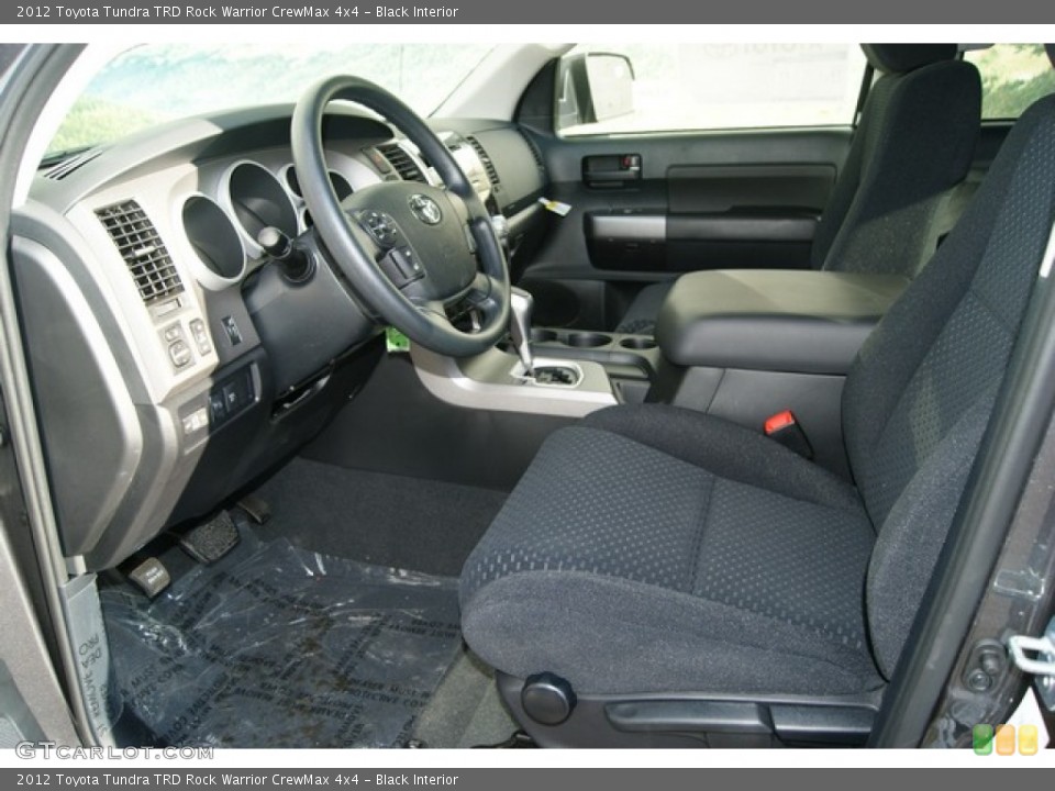 Black Interior Photo for the 2012 Toyota Tundra TRD Rock Warrior CrewMax 4x4 #56068319