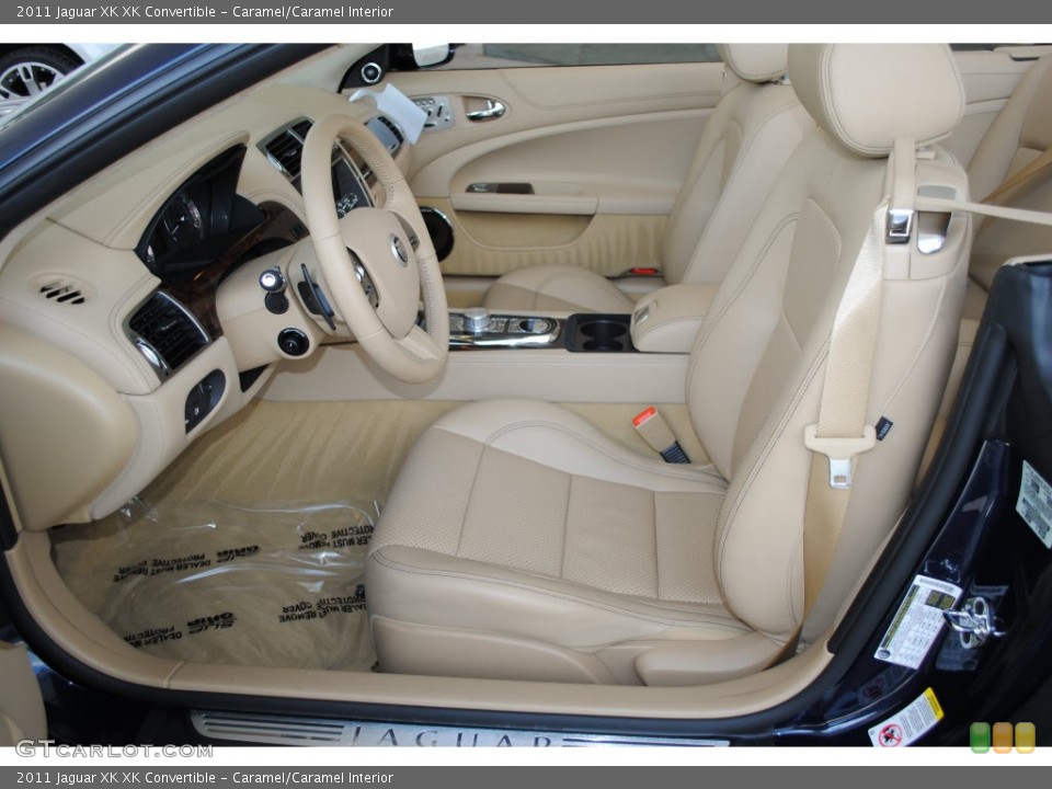 Caramel/Caramel Interior Photo for the 2011 Jaguar XK XK Convertible #56068444
