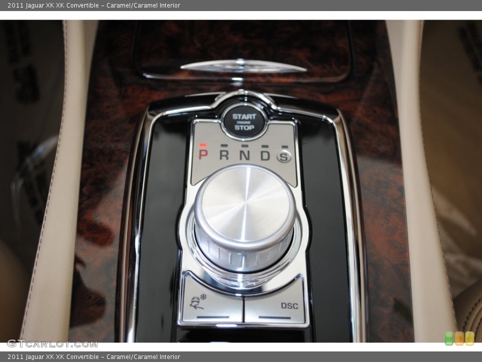 Caramel/Caramel Interior Transmission for the 2011 Jaguar XK XK Convertible #56068562