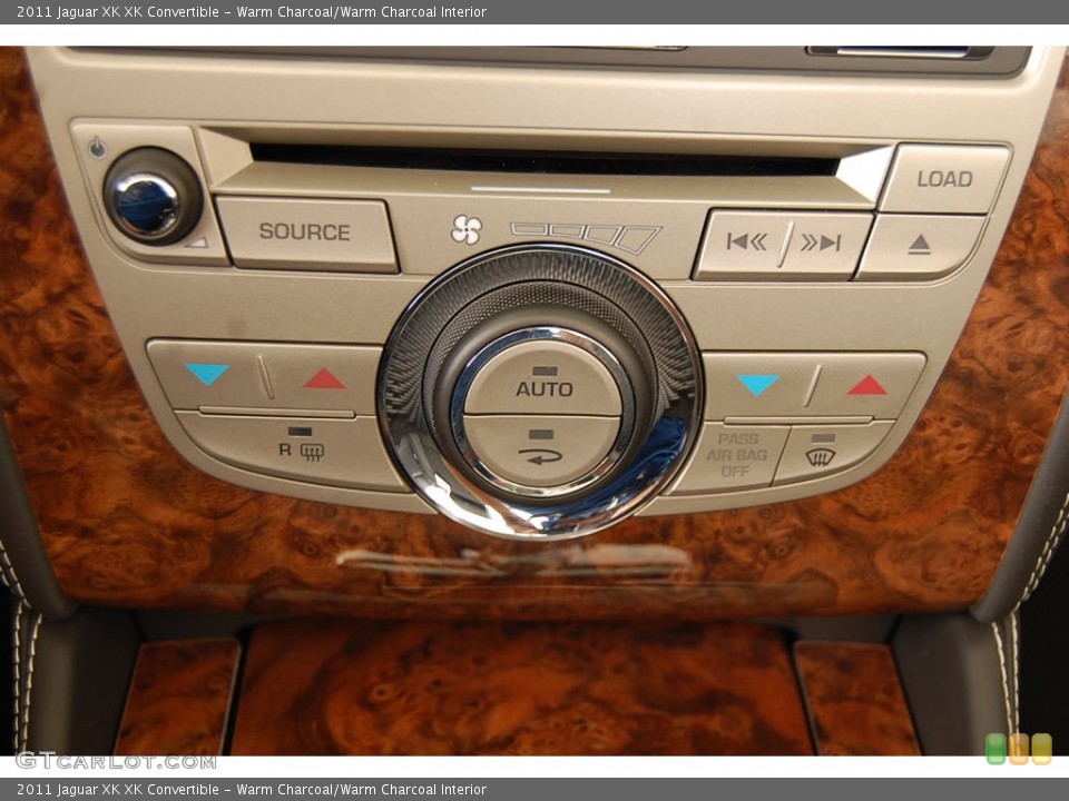 Warm Charcoal/Warm Charcoal Interior Controls for the 2011 Jaguar XK XK Convertible #56068733