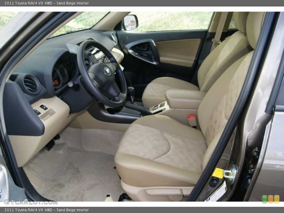 Sand Beige Interior Photo for the 2011 Toyota RAV4 V6 4WD #56069855