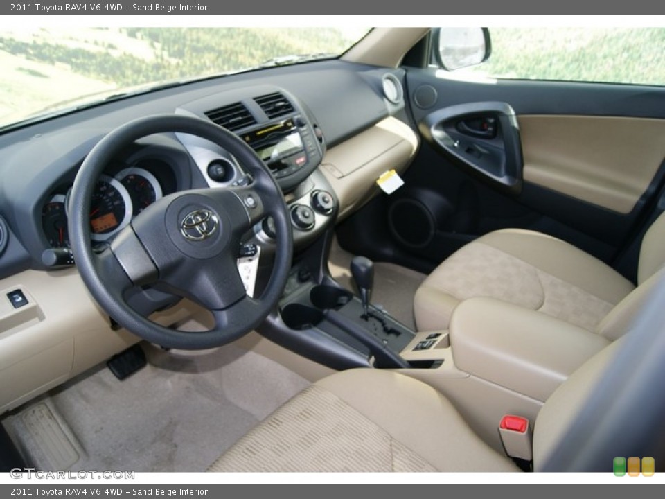 Sand Beige Interior Photo for the 2011 Toyota RAV4 V6 4WD #56069864